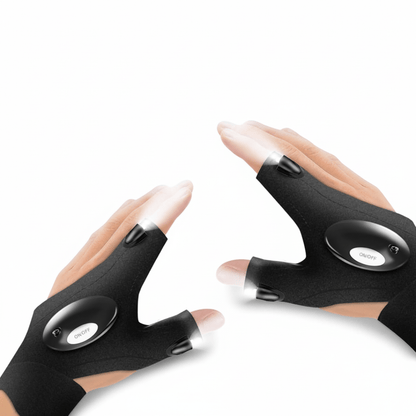 Guanti con Torcia LED (1 Paio)