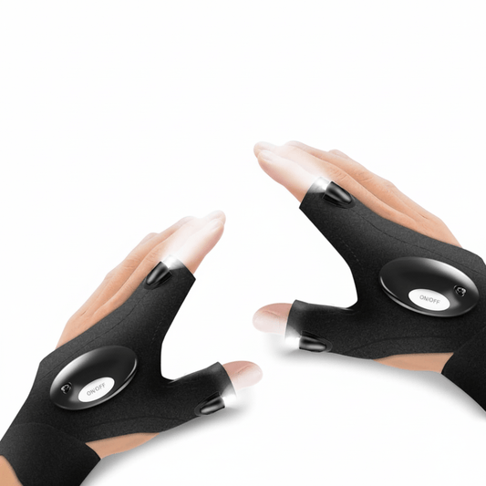 Guanti con Torcia LED (1 Paio)