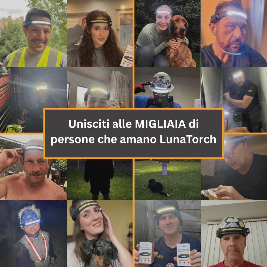 LunaTorch™ – La tua visione panoramica a mani libere