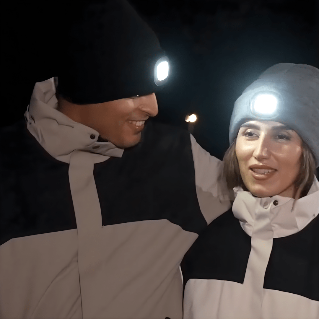 Berretto LED Ricaricabile