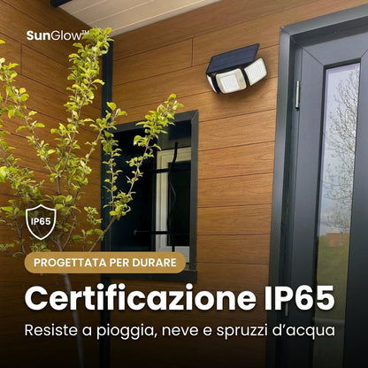 SunGlow™ | Luce Solare da Esterno con Sensore di Movimento